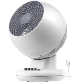 Woozoo, Ventilador de mesa silencioso, potente y portátil, 13m², Alcance 12m, Oscilación, inclinación vertical, Oficina - Woozoo