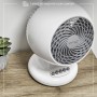 Woozoo, Ventilador de mesa silencioso, potente y portátil, 13m², Alcance 12m, Oscilación, inclinación vertical, Oficina - Woozoo
