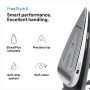 Braun Texstyle 5 SI5188BK - Plancha de Vapor (2800 W, suela FreeGlide 3 D Eloxal Plus, tecnología iCare, 50 gm/min con golpe de
