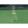 Intex 28075 - Escalera para Piscinas de Altura de 91 hasta 107 cm, Acero