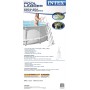 Intex 28075 - Escalera para Piscinas de Altura de 91 hasta 107 cm, Acero