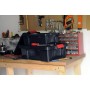 Iris Ohyama Woozoo, 13m², Ventilador de mesa, Negro, 3 velocidades, Oscilación, Silencioso, Potente,Escritorio, Portátil,