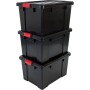 Iris Ohyama Woozoo, 13m², Ventilador de mesa, Negro, 3 velocidades, Oscilación, Silencioso, Potente,Escritorio, Portátil,