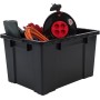 Iris Ohyama Woozoo, 13m², Ventilador de mesa, Negro, 3 velocidades, Oscilación, Silencioso, Potente,Escritorio, Portátil,