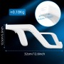 OSTENT Adjunto de Pistola Ligera para Nintendo Wii Juegos Remote Nunchuck Shoot Sport