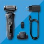Braun Series 5 Afeitadora Eléctrica Hombre, Máquina de Afeitar Barba con EasyClick, EasyClean, Uso En Seco Y En Mojado,