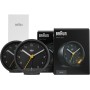 Braun Reloj Despertador analógico clásico función repetición e iluminación, Movimiento de Cuarzo silencioso, Alarma por pitido