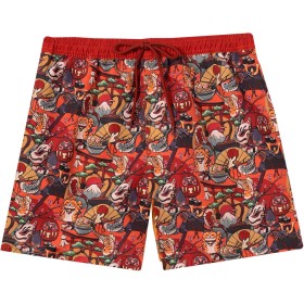 Pampling Bañador Hombre – Short de Baño con Estampados Originales, Secado Rápido, Cintura Elástica con Cordón, Bolsillos