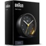 Braun Reloj Despertador analógico clásico función repetición e iluminación, Movimiento de Cuarzo silencioso, Alarma por pitido