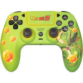 FRTEC – Mando Inalámbrico con Luz LED RGB Compatible con PC y PS4, Gamepad Bluetooth, Batería 950mAh, 10 horas de autonomía