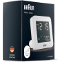Braun Reloj Despertador Digital función repetición, Pantalla LCD Negativa, configuración rápida, Alarma por pitido en Crescendo
