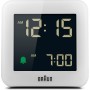 Braun Reloj Despertador Digital función repetición, Pantalla LCD Negativa, configuración rápida, Alarma por pitido en Crescendo