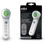 Braun Sensian 7 Termómetro de frente sin contacto , Tecnología Age Precision , Pantalla digital codificada por colores , Apto