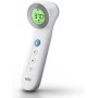 Braun Sensian 7 Termómetro de frente sin contacto , Tecnología Age Precision , Pantalla digital codificada por colores , Apto