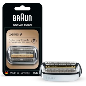 Braun, Series 9, Cabezal de repuesto para afeitadora eléctrica 92S, compatible con todas las maquinillas de afeitar eléctricas