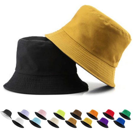 LUKIUP Sombrero Unisexo, Senderismo Hombre, Dos Estilos en un Solo Sombrero, 100% Algodón Pescador Sombrero para Verano Playa de