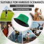 LUKIUP Sombrero Unisexo, Senderismo Hombre, Dos Estilos en un Solo Sombrero, 100% Algodón Pescador Sombrero para Verano Playa de