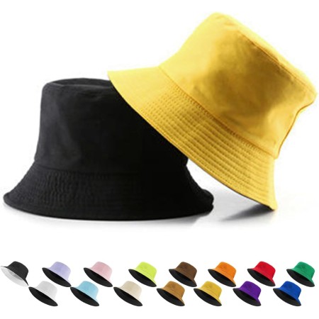 LUKIUP Sombrero Unisexo, Senderismo Hombre, Dos Estilos en un Solo Sombrero, 100% Algodón Pescador Sombrero para Verano Playa de