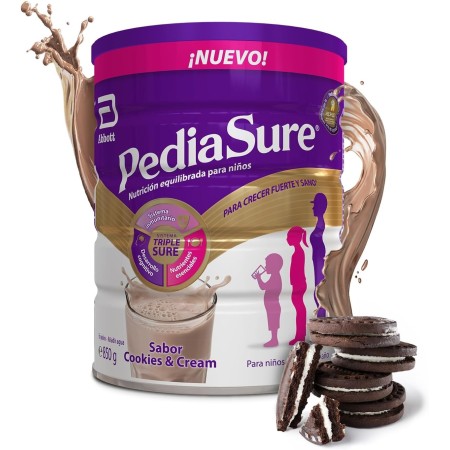 PediaSure – Sabor Chocolate – Complemento Alimenticio para Niños con Proteínas, Vitaminas y Minerales – 850 gr