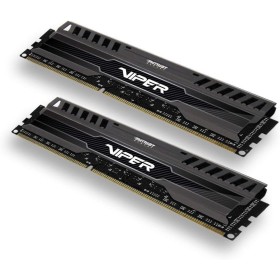 Patriot Memory Viper 3 Black Mamba DDR3 1600 8GB (2x4GB) C9 Kit Memoria de Juego XMP 1.3 Negro PV38G160C9K
