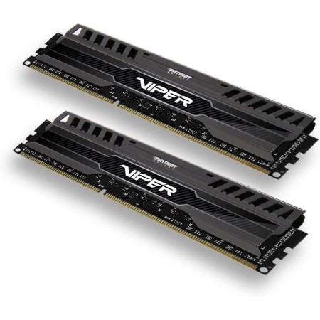 Patriot Memory Viper 3 Black Mamba DDR3 1600 8GB (2x4GB) C9 Kit Memoria de Juego XMP 1.3 Negro PV38G160C9K