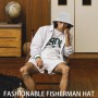 LUKIUP Sombrero Unisexo, Senderismo Hombre, Dos Estilos en un Solo Sombrero, 100% Algodón Pescador Sombrero para Verano Playa de