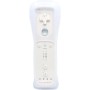 2 en 1 Motion Plus Mando y Nunchunk para Nintendo Wii/Wii u + Funda de Silicona - Blanco