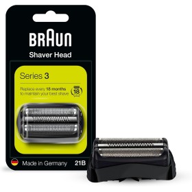 Braun Pieza de repuesto para afeitadora 21B, color negro, compatible con modelos 300s y 310s