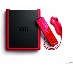 Nintendo Wii - Consola Mini, Color Rojo