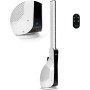 Taurus - Ventilador de torre Babel Invisible Amazing 30W, Altura 101 cm, 12 velocidades y 3 modos, Timer 12h, Pantalla digital y