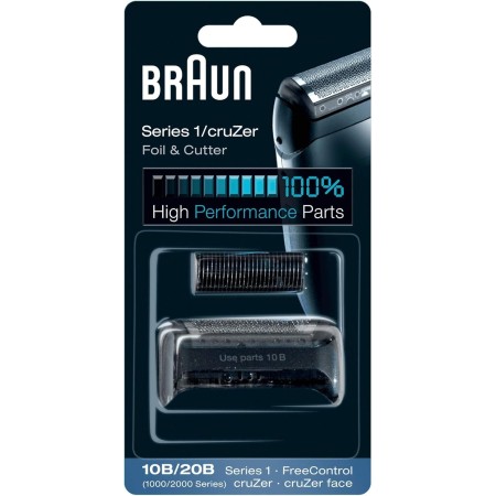 Braun Series 1 Cabezal de Recambio 10B/20B ORIGINAL Afeitadora Eléctrica Hombre, Compatible con las Máquinas de Afeitar Series 1