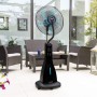 Cecotec Ventilador Nebulizador de Agua con Mando a distancia EnergySilence 690 Freshessence. 90 W, Oscilante, Silencioso, 3