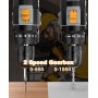 Bamse Taladro Atornillador Bateria con 2 Baterías 2.0Ah, Atornillador Electrico 21V, 42N.m Torque, Taladro 18+1, Ajuste de Par,