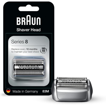 Braun Cabezal de repuesto para afeitadora eléctrica Serie 8 – 83M – Compatible con maquinilla de afeitar eléctrica 8370cc,