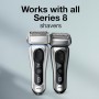 Braun Cabezal de repuesto para afeitadora eléctrica Serie 8 – 83M – Compatible con maquinilla de afeitar eléctrica 8370cc,