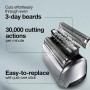 Braun Cabezal de repuesto para afeitadora eléctrica Serie 8 – 83M – Compatible con maquinilla de afeitar eléctrica 8370cc,