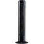 Jocca Ventilador de Torre con Mando a Distancia 50W | 3 Modos de Viento | 3 Velocidades | Oscilación 75º | Temporizador 7.5H |