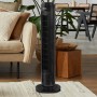 Jocca Ventilador de Torre con Mando a Distancia 50W | 3 Modos de Viento | 3 Velocidades | Oscilación 75º | Temporizador 7.5H |