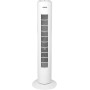 Jocca Ventilador de Torre con Mando a Distancia 50W | 3 Modos de Viento | 3 Velocidades | Oscilación 75º | Temporizador 7.5H |