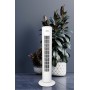 Jocca Ventilador de Torre con Mando a Distancia 50W | 3 Modos de Viento | 3 Velocidades | Oscilación 75º | Temporizador 7.5H |