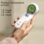 Braun NTF3000US nº Touch Plus Frente Termómetro
