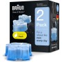 Braun Clean & Renew 2 Cartridges 5.7 oz each by Braun