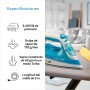 Braun FreeStyle 3 FI3144BL, Plancha de Vapor con Tecnología FreeGlide 3D, Suela SuperCeramic, Ultimate FastClean, Apagado