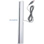 Barra de sensores de Wii, Barra de sensores Infrarrojos con Cable Barra de sensores de Rayos de señal IR para Consola Nintendo