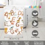Clastyle Cestos Almacenaje Infantil Alfabeto Cesta Ropa Sucia Plegable para Habitación Infantil Dormitorio Cajas de Almacenaje