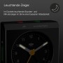 Braun Reloj Despertador de Viaje analógico clásico función Snooze, diseño Vintage, tamaño Compacto, Movimiento de Cuarzo