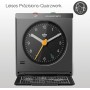Braun Reloj Despertador de Viaje analógico clásico función Snooze, diseño Vintage, tamaño Compacto, Movimiento de Cuarzo