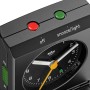 Braun Reloj Despertador de Viaje analógico clásico función Snooze, diseño Vintage, tamaño Compacto, Movimiento de Cuarzo
