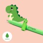 Legami - Bolígrafo de gel borrable, punta esférica para eliminar la tinta sin consumir la hoja, Tinta negra termosensible,