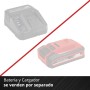 Einhell Soplador de Hojas con batería GP-LB 18/200 Li E-Solo Power X-Change (Iones de Li, 18V, Motor sin escobillas, regulación